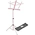 On Stage SM7122PKB Compact Sheet Music Stand with Bag, Pink