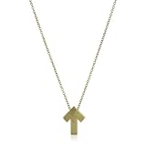 Dogeared Stand up to Cancer Gold Dipped Arrow 