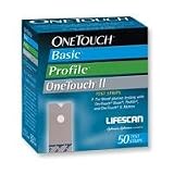 LifeScan One Touch Basic Test Strips, 50/Box