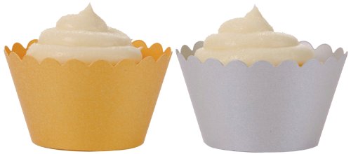 Dress My Cupcake New Year's Eve Cupcake Wrappers, Set of 24