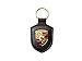 Porsche Crest Key Ring - Black