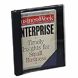 Magazine/Catalog Binder,9-1/2x11-1/4,Navy Blue Spine/Clear, Sold as 1 each