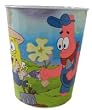 Nickelodeon SpongeBob Waste Bin Basket - Durable tin bin container