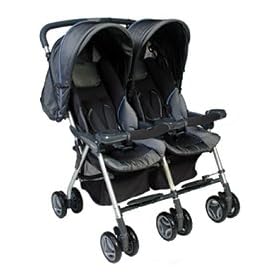 Combi Twin Savvy EX Double Stroller Pattern: Silver Breeze