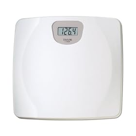 Taylor Precision 7023W Lithium Digital Scale, White, 330 Pounds