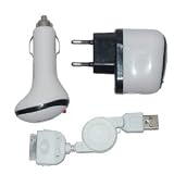 Covertec Kit de charge iPod / iPhone USB Secteur + Allume-cigarepar Covertec