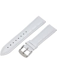 White Croco 20mm Watch Band Fits Philip Stein Large Size 2 (With Built in Quick Release Pins) !!!!