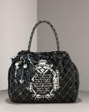 Juicy Couture Quilted Daydremaer Bag Tote Black