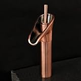 Antique Copper Finish Waterfall Bathroom Sink Faucet