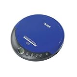 COBY CX-CD109 BLU Personal CD Player with Stereo Headphones