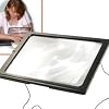 Hands Free Magnifying Glass With Light & Neck Cord LED Illuminated Magnifier For Reading Sewing Crafts Handcraft Hobby New