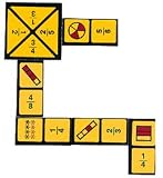WIEBE CARLSON ASSOCIATES FRACTION DOMINOES GAME