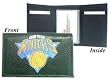 New York Knicks Embroidered Leather Tri-Fold Wallet - Basketball Sports Merchandise