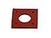 Frymaster Gasket, Red Silicone Foam 3/8 Inch X 2-3/8 Inch 8160057