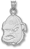 Logo Art Georgia Bulldogs Sterling Silver Team Logo Pendant