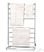 Warmrails Hyde Park Freestanding Towel Warmer and Drying Rack, Chrome