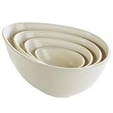 Interdesign Nigella Lawson Living Kitchen Bowls Cream Mixing Bowl, Set of 4