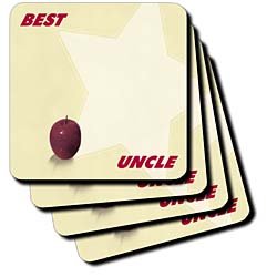 Best Uncle Coasters - Set of 4 or 8