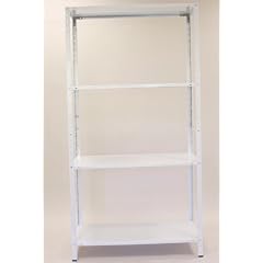Haushaltsregal Kellerregal Lagerregal Easy Home A in wei�