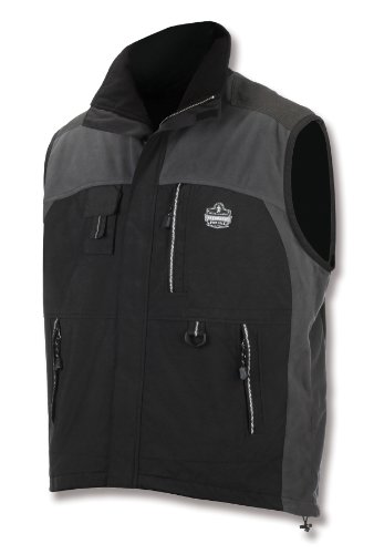 CORE Performance Work Wear 6463 Outer Layer Thermal Vest, 2XL, Black