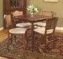 Folding Table with Straight Edges-Wooden Card Table (Chairs Sold Seperately)