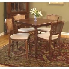 Folding Table with Straight Edges-Wooden Card Table (Chairs Sold Seperately)