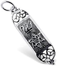 Sterling Silver 925 Authentic Fine Mezuzah Charm