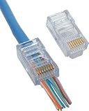 Platinum Tools EZ-RJ45 Cat 5/5e Connector 100 Pcs.