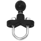 RAM Mount Zinc U-Bolt Base with 1 inch Ball (RAM-B-231ZU)