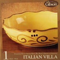 Italian Villa 10" Ceramic Serving Bowl