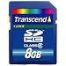 Transcend 8 GB Class 6 SDHC Flash Memory Card TS8GSDHC6
