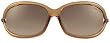 New Tom Ford Jennifer Sunglasses TF 8 692 TF8 Dark Brown Frame Gradient Brown Shades Size: 61-16-120