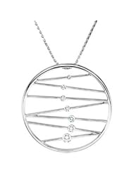 CleverEves 14K Yellow Gold 1 2 Ct Tw Diamond Necklace