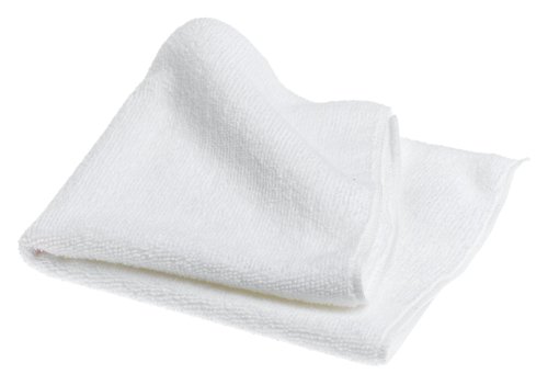 DII Terry Microfiber Dishcloth Set of 5, White