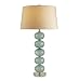 Asturias Aqua Blown Glass Bubble Contemporary Lamp- 30H