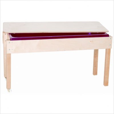 Picture of Wood Designs Sand and Water Table with Top B0027IY2NY (Baby Activity Center)
