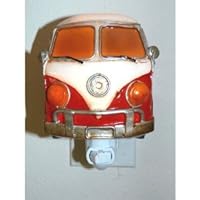 Red Van LED Night Light - Hippy Groovy Decor