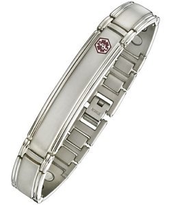 Men's Titanium Magnetic Medical Bracelet