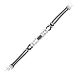 Inox Jewelry Men's Bracelet made of Stainless Steel and Carbon Fiber