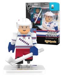 NHL New York Rangers Derek Stepan GEN 2 Limited Edition Minifigure, Small, Black