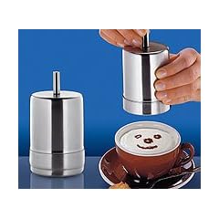 Cilio Dekostreuer Choco-Latte mit 3 Schablonen
