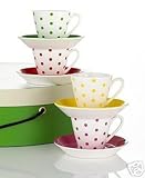 Kate spade Larabee Road Demitasse Cups & Saucers Lenox