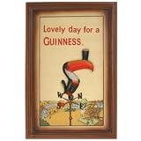 Guinness Extra Stout Irish Beer Pub Lovely Day Toucan 3D Wood Bar Sign