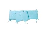from Baby Boum Baby Boum Cotton-Rich Long, Thick Padded Playpen & Cot Bumper (Turquoise/Azur Blue,28 x 340cm) (Model 203TERRY76)