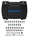 Armstrong 16-194 Eliminator 41pc 1/4 Drive Fractional/Metric/Hex Bit Ratchet/Socket Set