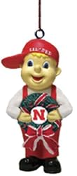 Nebraska - Mascot Wreath Ornament