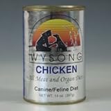Wysong Chicken Au Jus Can Dog and Cat Food 14 oz Case 12