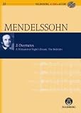 2 Overtures op. 21 / op. 26 - A Midsummer Nights Dream / The Hebrides - orchestra - study score + CD - (EAS 122)