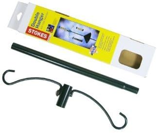 DOUBLE HNGR W/POLE EXT (Pkg of 3)