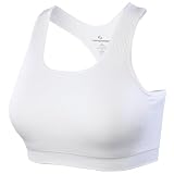  : Moving Comfort Women's Sera II Bra,White,Medium/Large